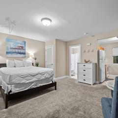 Oak Shores Studio 4 | Just a Short Walk to the Beach!